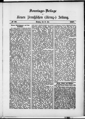 Neue preußische Zeitung vom 10.07.1887