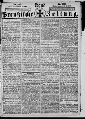 Neue preußische Zeitung vom 16.07.1887