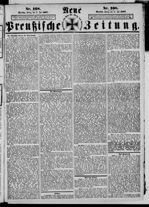 Neue preußische Zeitung vom 22.07.1887