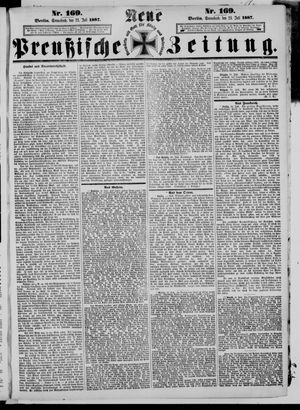 Neue preußische Zeitung vom 23.07.1887