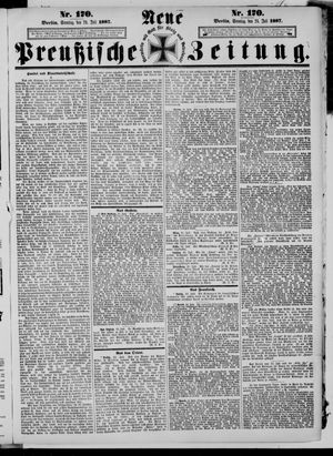 Neue preußische Zeitung vom 24.07.1887
