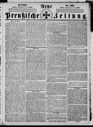 Neue preußische Zeitung vom 28.07.1887
