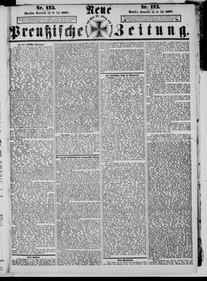 Neue preußische Zeitung vom 30.07.1887