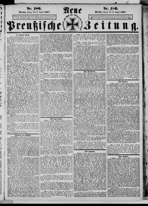 Neue preußische Zeitung vom 12.08.1887
