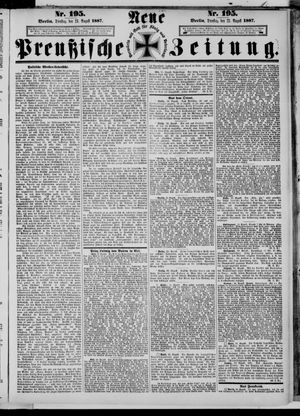 Neue preußische Zeitung vom 23.08.1887