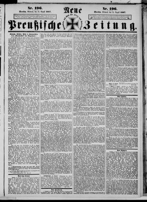 Neue preußische Zeitung vom 24.08.1887