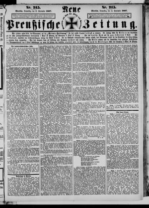 Neue preußische Zeitung vom 15.09.1887