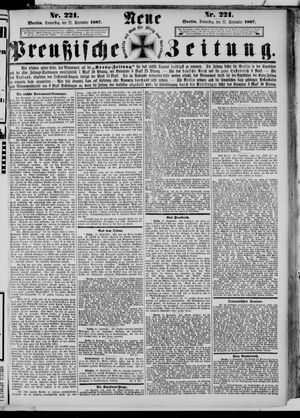 Neue preußische Zeitung vom 22.09.1887