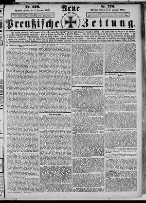 Neue preußische Zeitung vom 28.09.1887