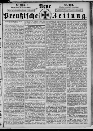 Neue preußische Zeitung vom 07.10.1887