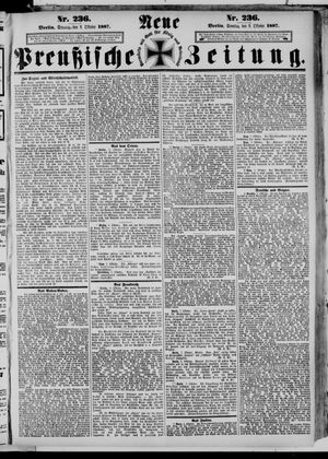 Neue preußische Zeitung vom 09.10.1887