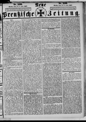 Neue preußische Zeitung vom 14.10.1887