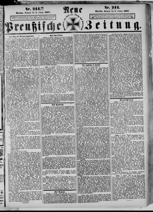 Neue preußische Zeitung vom 19.10.1887