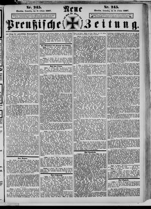 Neue preußische Zeitung vom 20.10.1887