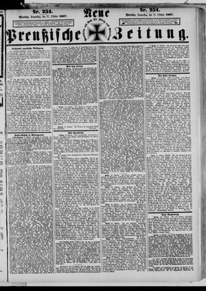 Neue preußische Zeitung vom 27.10.1887