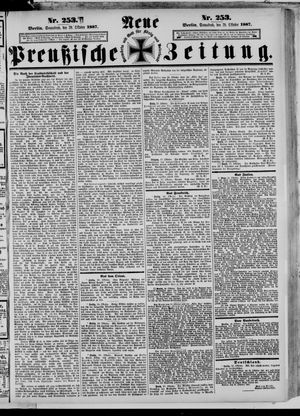 Neue preußische Zeitung vom 29.10.1887