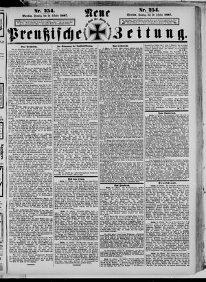 Neue preußische Zeitung vom 30.10.1887