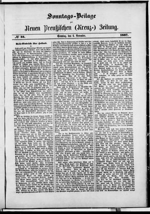 Neue preußische Zeitung vom 06.11.1887