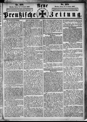Neue preußische Zeitung vom 20.11.1887
