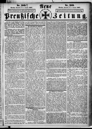 Neue preußische Zeitung vom 03.12.1887