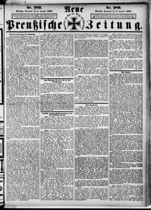 Neue preußische Zeitung vom 10.12.1887