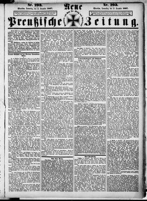 Neue preußische Zeitung vom 15.12.1887