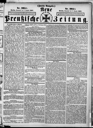 Neue preußische Zeitung vom 17.12.1887