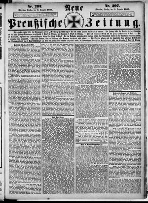 Neue preußische Zeitung vom 20.12.1887