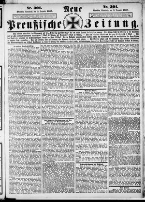 Neue preußische Zeitung vom 24.12.1887