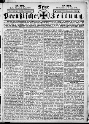 Neue preußische Zeitung vom 28.12.1887