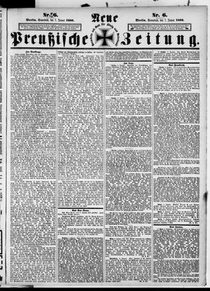Neue preußische Zeitung vom 07.01.1888