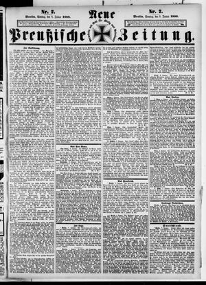 Neue preußische Zeitung vom 08.01.1888