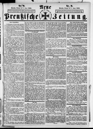 Neue preußische Zeitung vom 11.01.1888