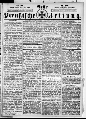 Neue preußische Zeitung vom 12.01.1888