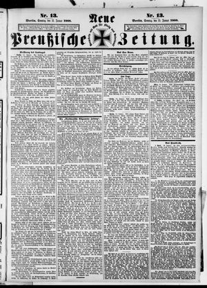 Neue preußische Zeitung vom 15.01.1888