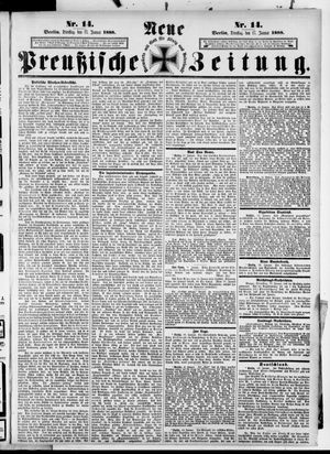 Neue preußische Zeitung vom 17.01.1888