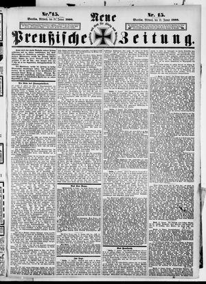 Neue preußische Zeitung vom 18.01.1888