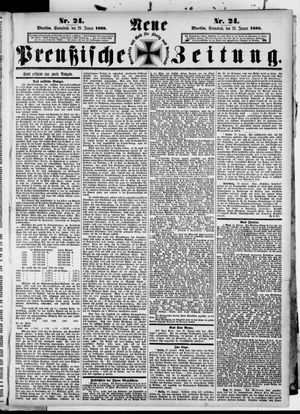 Neue preußische Zeitung vom 28.01.1888