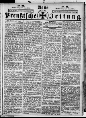 Neue preußische Zeitung vom 05.02.1888