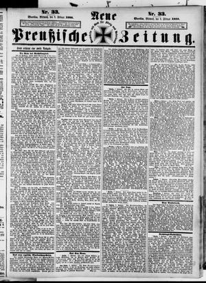 Neue preußische Zeitung vom 08.02.1888