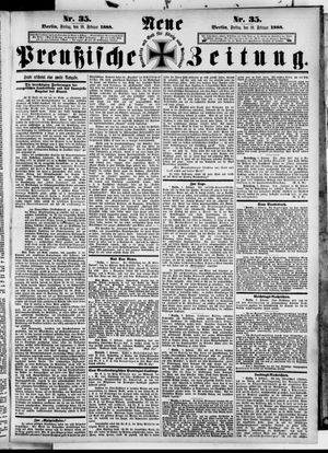 Neue preußische Zeitung vom 10.02.1888