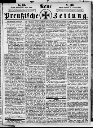 Neue preußische Zeitung vom 11.02.1888