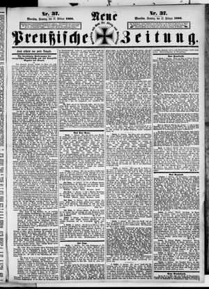 Neue preußische Zeitung vom 12.02.1888