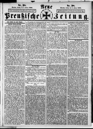 Neue preußische Zeitung vom 14.02.1888