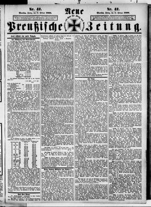 Neue preußische Zeitung vom 24.02.1888