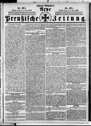 Neue preußische Zeitung vom 24.02.1888