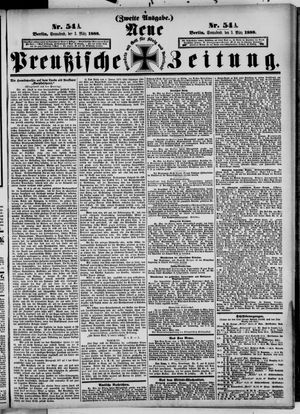Neue preußische Zeitung vom 03.03.1888