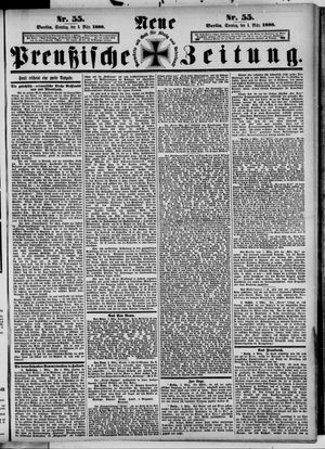 Neue preußische Zeitung on Mar 4, 1888