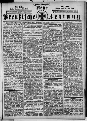 Neue preußische Zeitung vom 06.03.1888