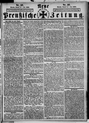 Neue preußische Zeitung vom 07.03.1888